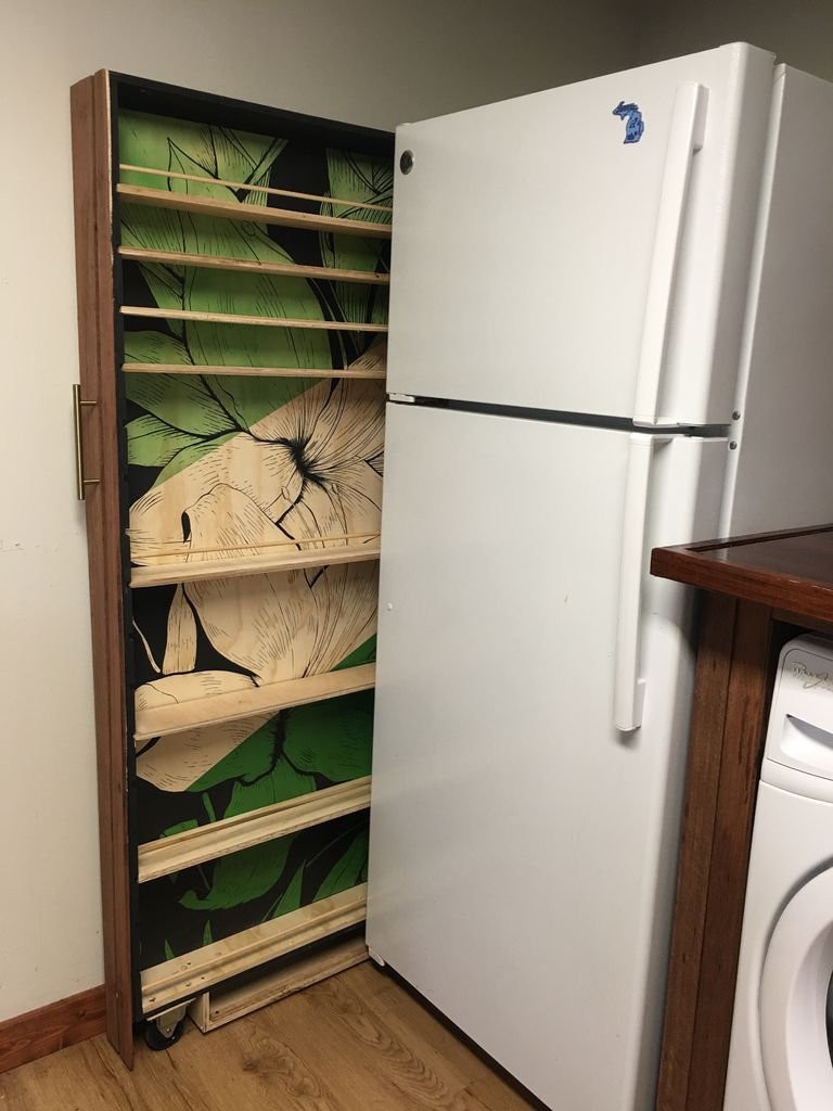 Складная полка для холодильника